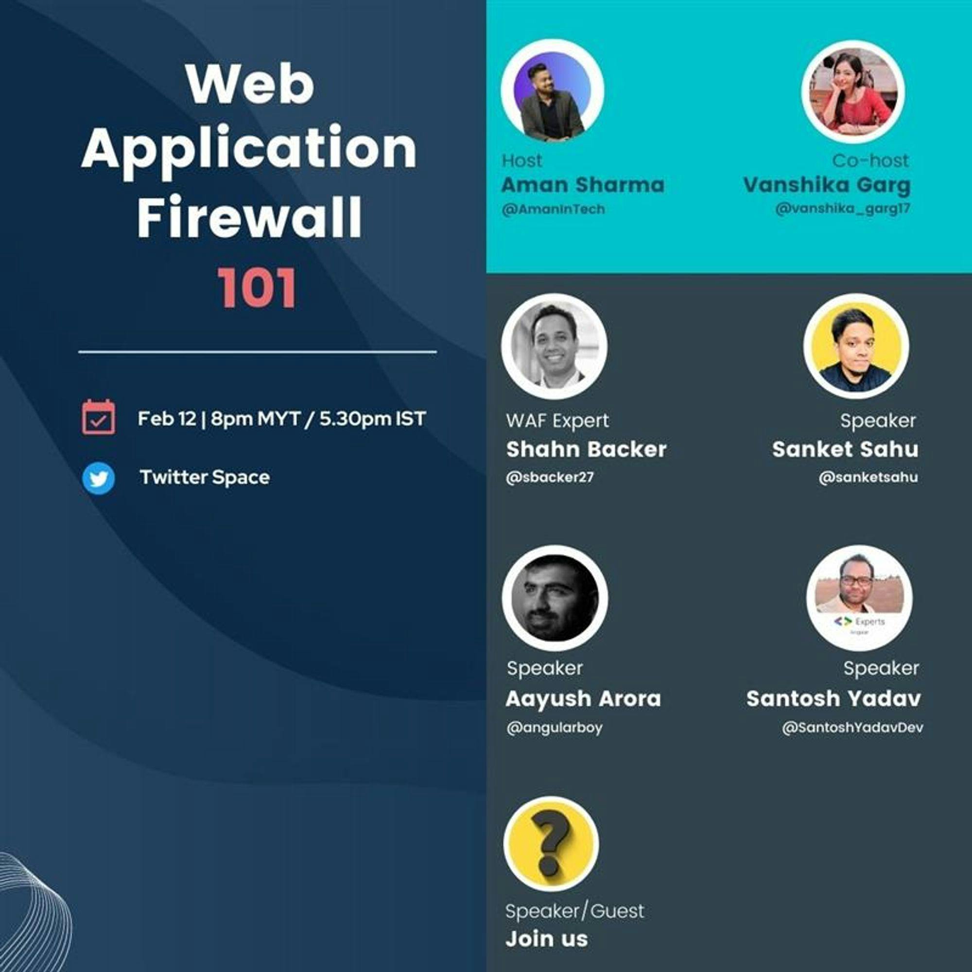 Web Application Firewall 101