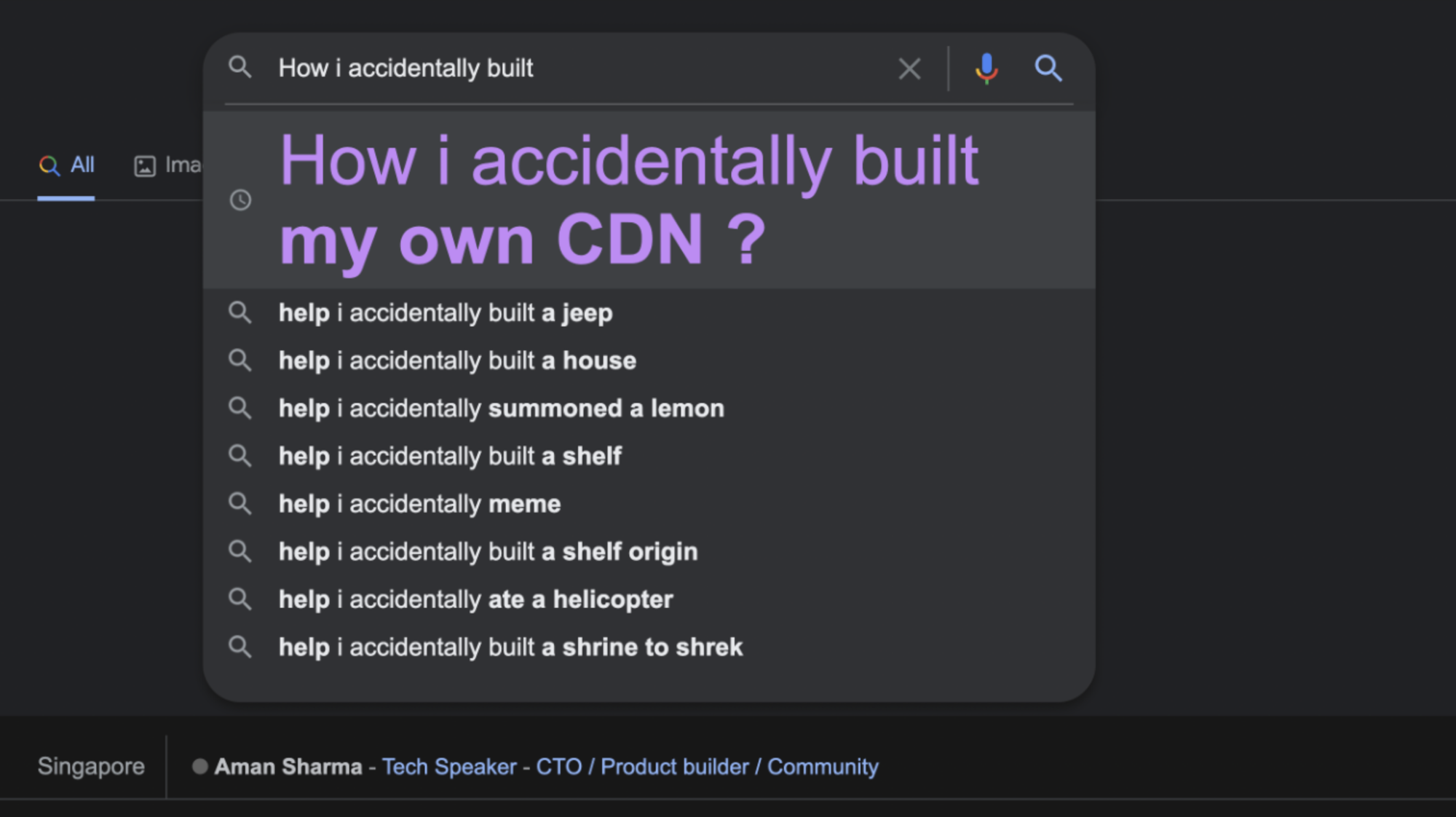 How I accidentally built my own CDN ?