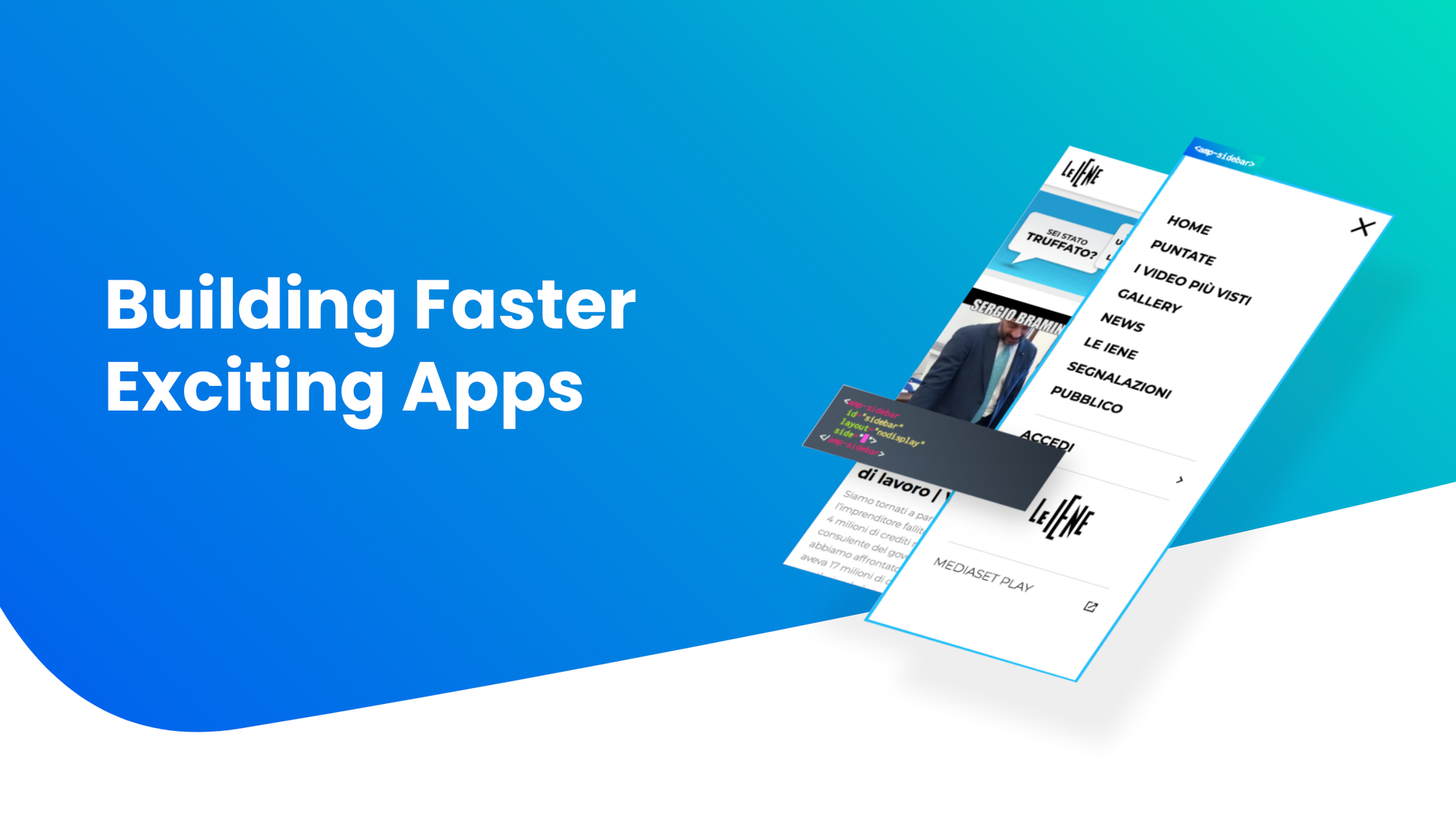 Building Faster Exciting Apps